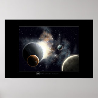 Rymden dröm poster