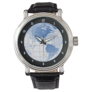 Rymden Earth Globe Armbandsur