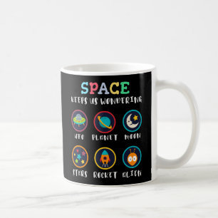 Rymden får oss att undra kaffemugg