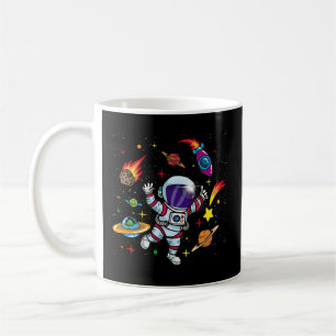 Rymden för Sci Fi Kids-astronaut Kaffemugg