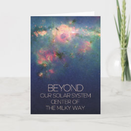 Rymden, Galaxy, centrum för mjölkkorgen Kort