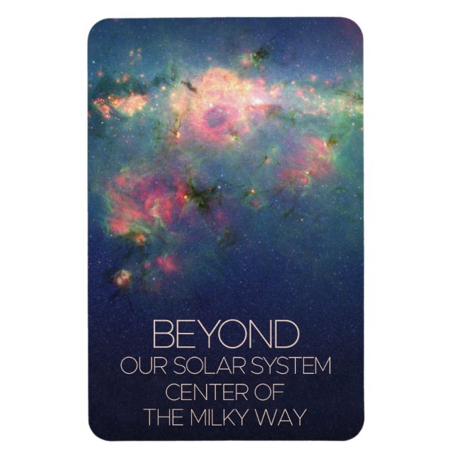 Rymden, Galaxy, centrum för mjölkkorgen Magnet (Vertikal)