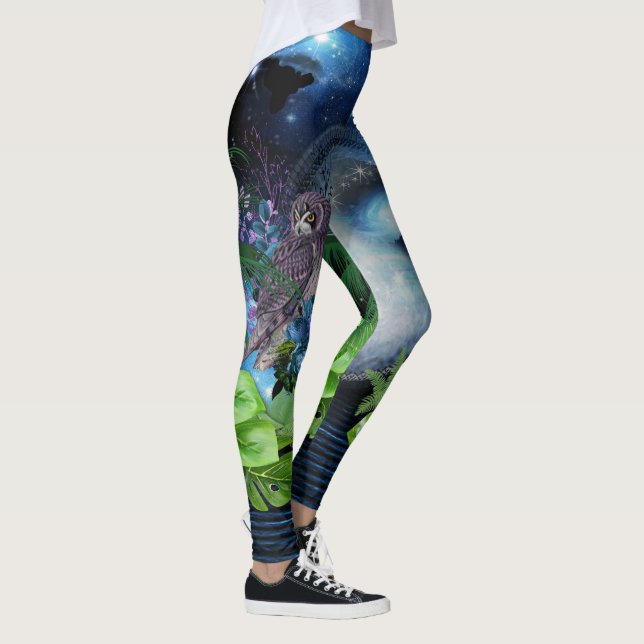 Rymden Galaxy Leggings (Höger)