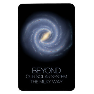 Rymden, Galaxy, Milky Way, Cosmos, Universe Magnet