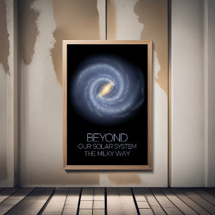 Rymden, Galaxy, Milky Way, Cosmos, Universe Poster