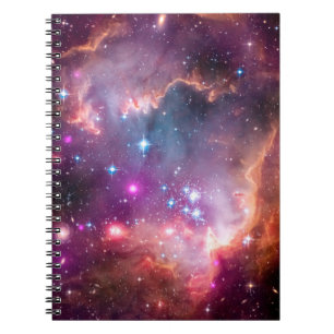 Rymden Galaxy Milky Way Stars Anteckningsbok