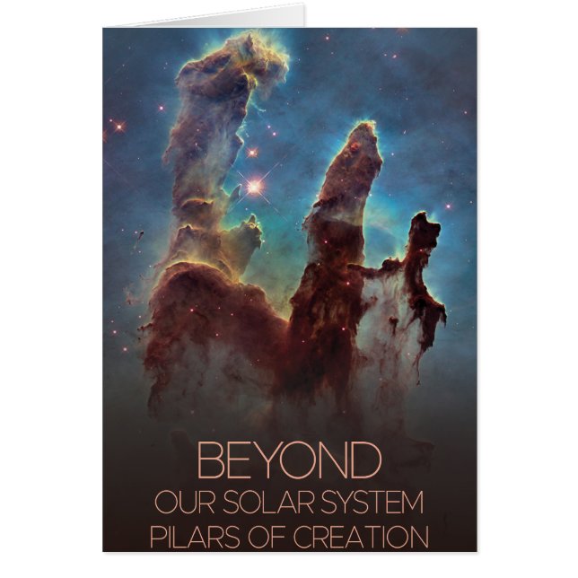 Rymden, Galaxy, Mjölkaktig väg, skapelaterade pilo Hälsningskort (Framsidan)