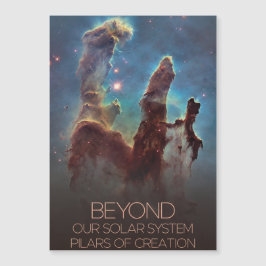 Rymden, Galaxy, Mjölkaktig väg, skapelaterade pilo Magnetisk Inbjudningskort