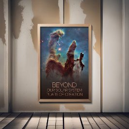 Rymden, Galaxy, Mjölkaktig väg, skapelaterade pilo Poster