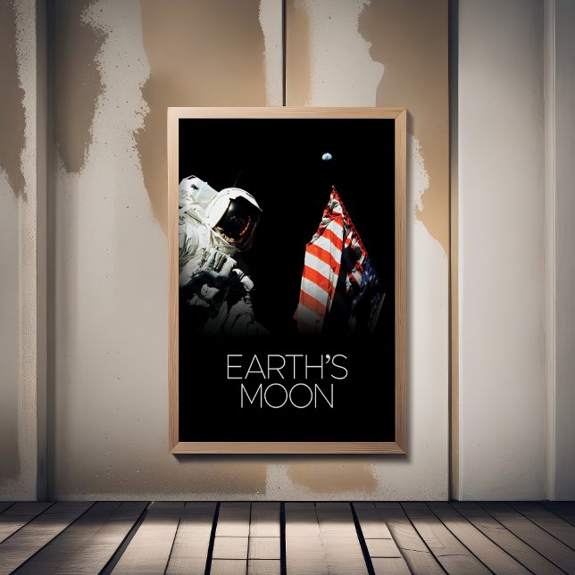Rymden, Galaxy, Solar System, Jordens Måne Poster (Skapare uppladdad)