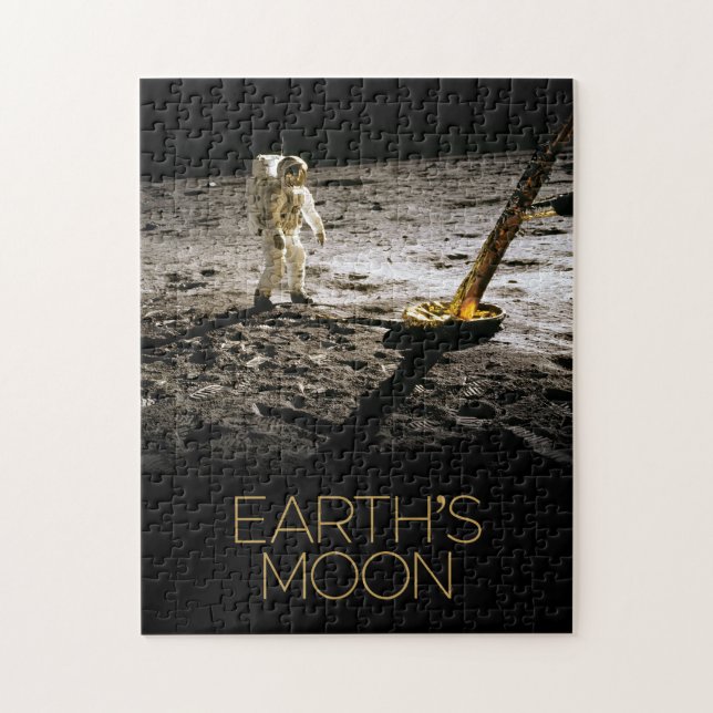 Rymden, Galaxy, Solar System, Jordens Måne Pussel (Vertikal)