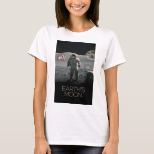 Rymden, Galaxy, Solar System, Jordens Måne T Shirt