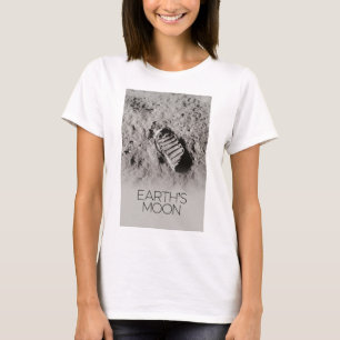 Rymden, Galaxy, Solar System, Jordens Måne T Shirt