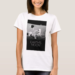 Rymden, Galaxy, Solar System, Jordens Måne T Shirt