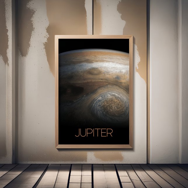 Rymden, Galaxy, Solar System, Planet Jupiter Fototryck (Skapare uppladdad)