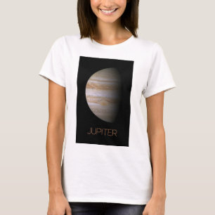 Rymden, Galaxy, Solar System, Planet Jupiter T Shirt