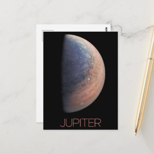 Rymden, Galaxy, Solar System, Planet Jupiter Vykort
