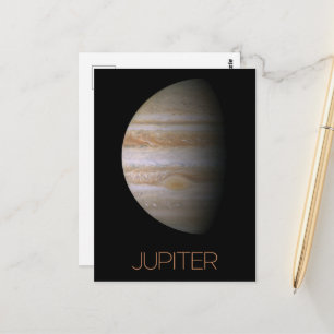 Rymden, Galaxy, Solar System, Planet Jupiter Vykort