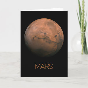 Rymden, Galaxy, Solar System, Planet Mars Kort