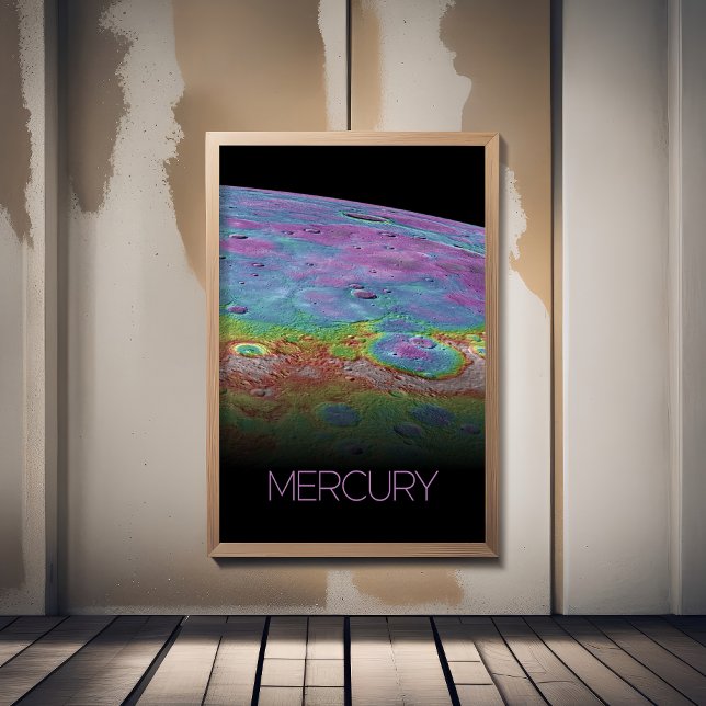 Rymden, Galaxy, Solar System, Planet Mercury Poster (Skapare uppladdad)