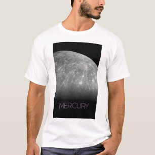 Rymden, Galaxy, Solar System, Planet Mercury T Shirt