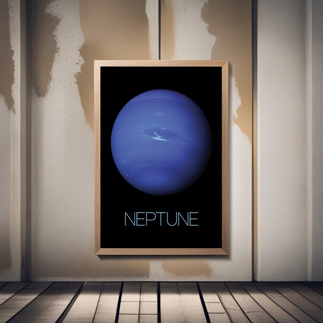 Rymden, Galaxy, Solar System, Planet Neptune Poster (Skapare uppladdad)