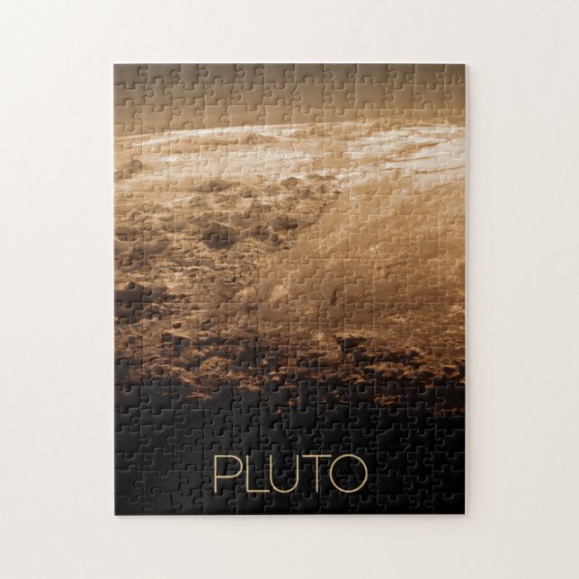 Rymden, Galaxy, Solar System, Planet Pluto Pussel (Vertikal)