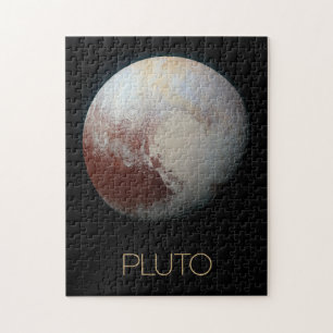 Rymden, Galaxy, Solar System, Planet Pluto Pussel