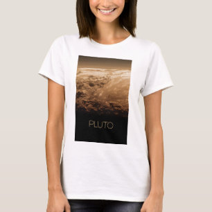 Rymden, Galaxy, Solar System, Planet Pluto T Shirt
