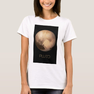 Rymden, Galaxy, Solar System, Planet Pluto T Shirt