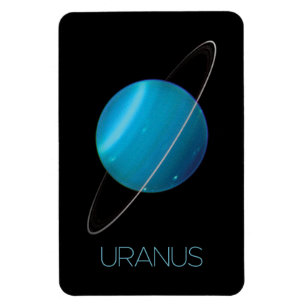 Rymden, Galaxy, Solar System, Planet Uranus Magnet