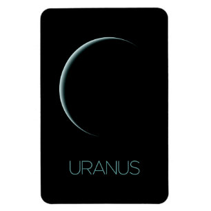 Rymden, Galaxy, Solar System, Planet Uranus Magnet