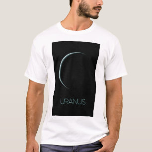 Rymden, Galaxy, Solar System, Planet Uranus T Shirt