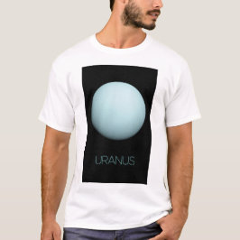 Rymden, Galaxy, Solar System, Planet Uranus T Shirt