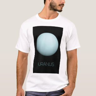 Rymden, Galaxy, Solar System, Planet Uranus T Shirt