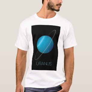 Rymden, Galaxy, Solar System, Planet Uranus T Shirt