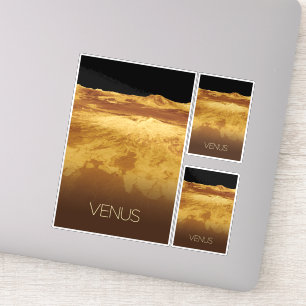 Rymden, Galaxy, Solar System, Planet Venus Klistermärken