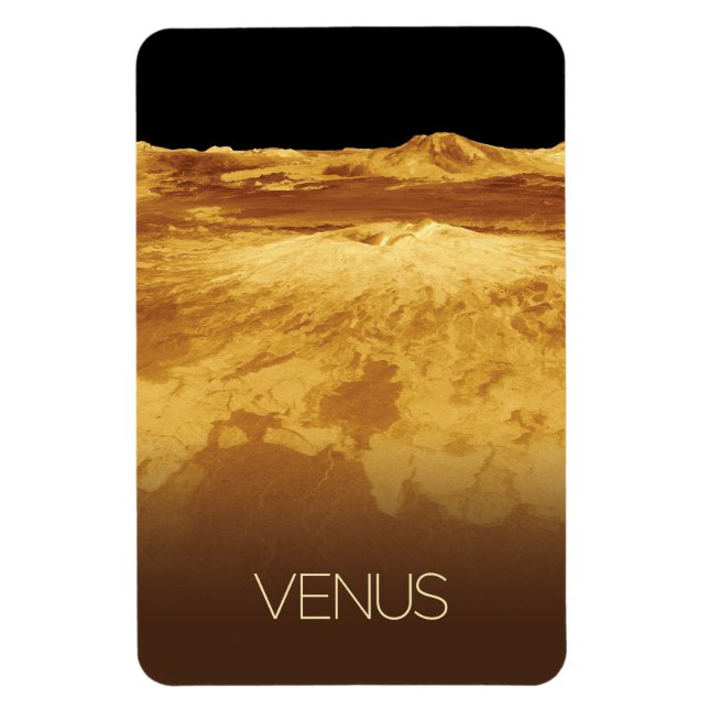 Rymden, Galaxy, Solar System, Planet Venus Magnet (Vertikal)