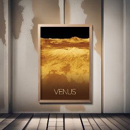 Rymden, Galaxy, Solar System, Planet Venus Poster