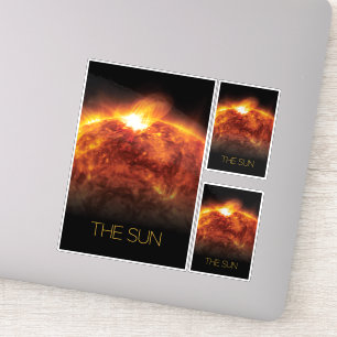 Rymden, Galaxy, Solar System, Stars, Sol Klistermärken