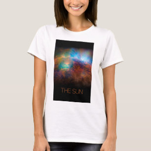 Rymden, Galaxy, Solar System, Stars, Sol T Shirt
