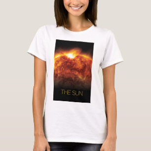 Rymden, Galaxy, Solar System, Stars, Sol T Shirt