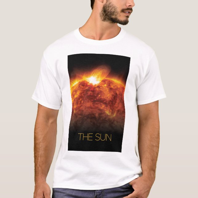 Rymden, Galaxy, Solar System, Stars, Sol T Shirt (Framsida)