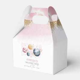 Rymden Girl Birthday Galaxy Stars Planets Presentaskar