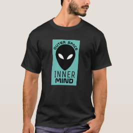 Rymden Inner Mind, utomjordisk Alien T Shirt
