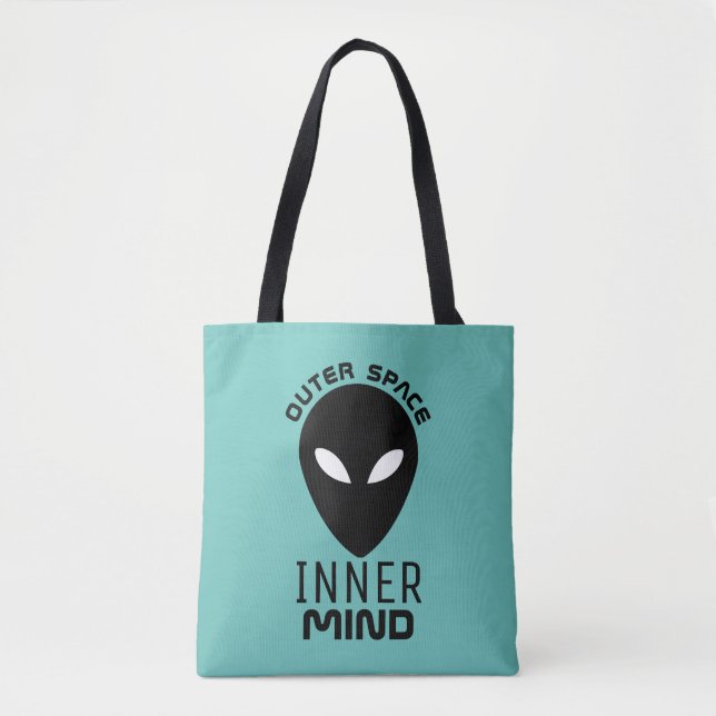 Rymden Inner Mind, utomjordisk Alien Tygkasse (Framsida)
