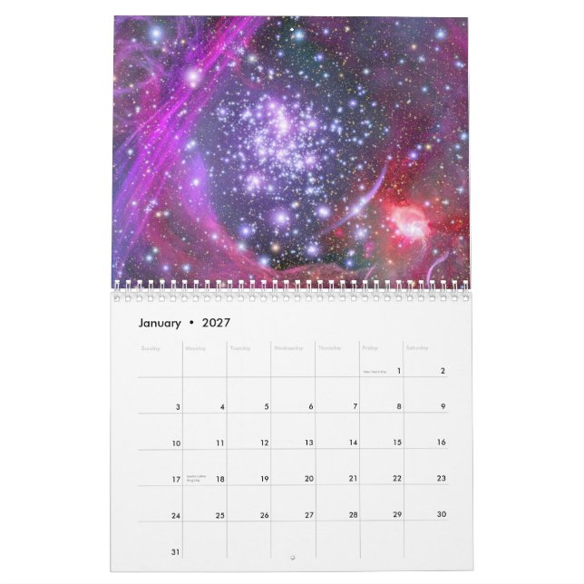 Rymden Kalender (Jan 2027)