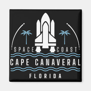 Rymden Kusten Kap Canaveral Magnet