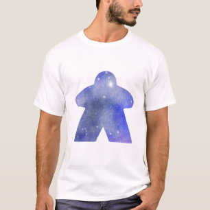 Rymden Meeple in Blue T Shirt