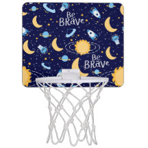 rymden mini basketboll ring